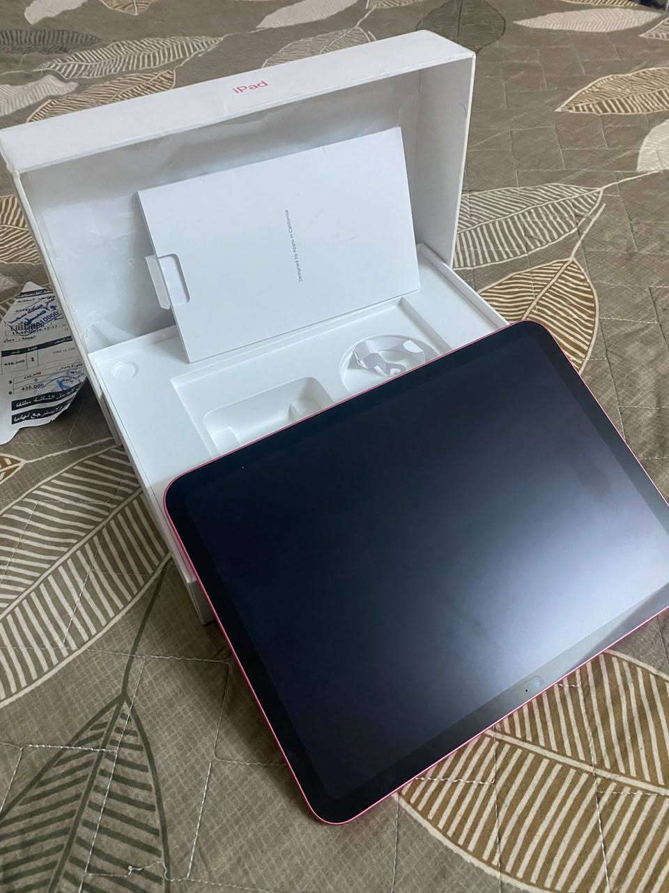 للبيع ايباد 11 اخر اصدار 25  استخدام شهر فقط بطاريه 100 ذاكره 128 باقي لضمان 11 شهر استفسار ***********
