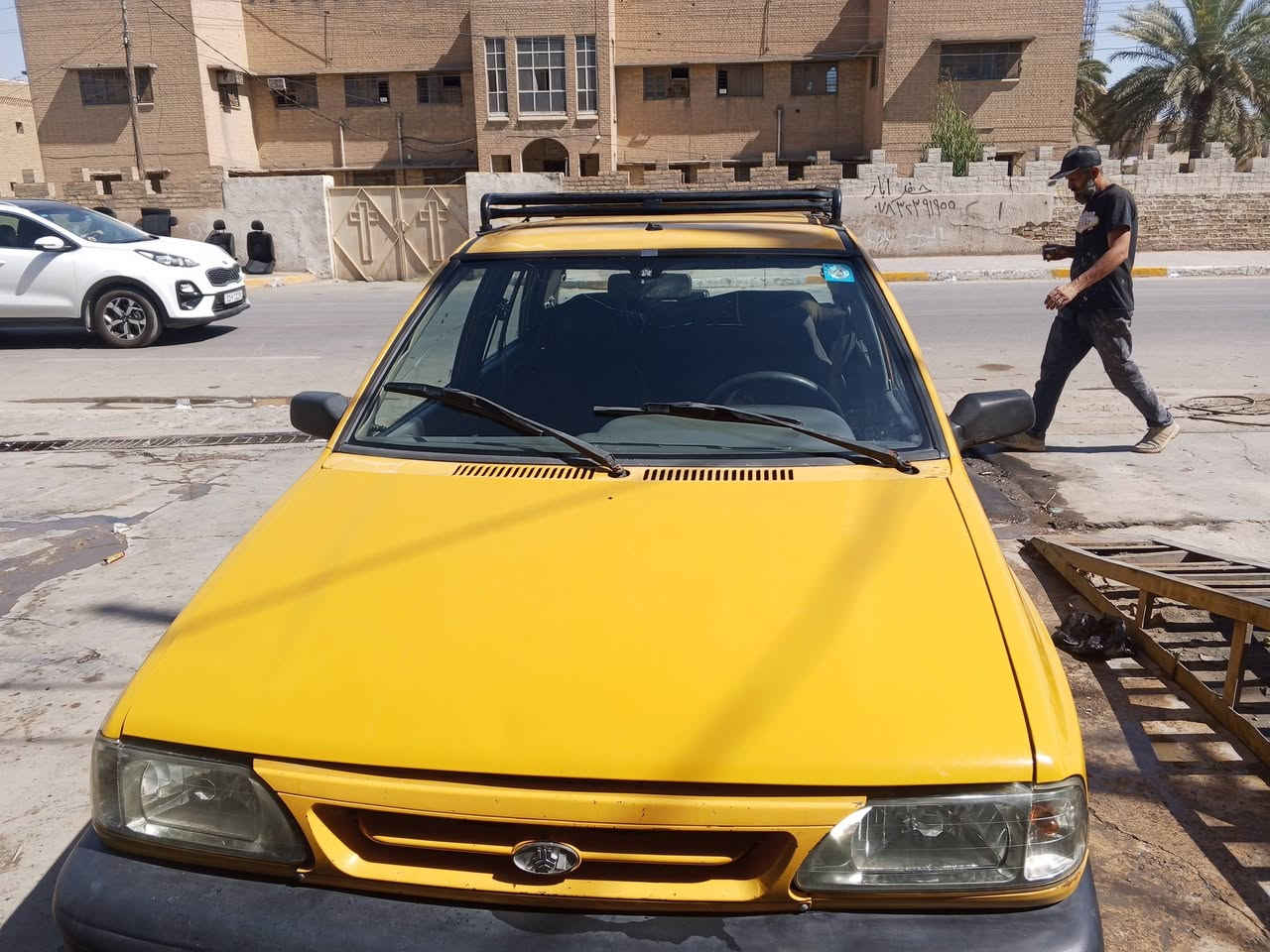 سلام عليكم
سايبا 12 

رقم جديد انكليزي

تبريد فقط راديتر واني اسوي 

مكينة بيها بخار سبب دهن رديء 

فرشة جديدة بس ماشادها 

كير خير من الله 

صدر امامي خلفي

سيارة جاردة كلها فقد وعلى البلاد طخة صارت عندي وبدلت جاملغات وبنيد وحتة ماموحد اللون يعني كدام  عينك  السعر 24
*********** واتساب فقط
***********
