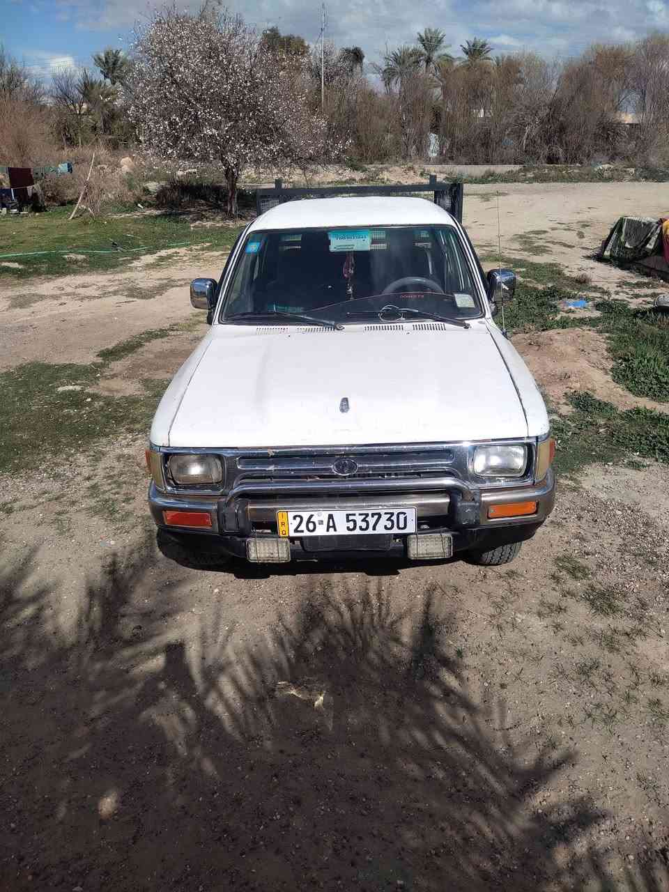 السلام عليكم
للبيع
بيكم 
موديل 1991
رقم صلاح الدين  انكليزي/ تحويل مباشر 
السياره صبغ عام شرط الفحص تادفئه تبريد ثلج 🥶
محرك بيه بدايه بخار كير اكسل شاصي شرط 
مكان السياره صلاح الدين / العلم 
السعر 55 وبيها  مجال بصيط //***********//***********
