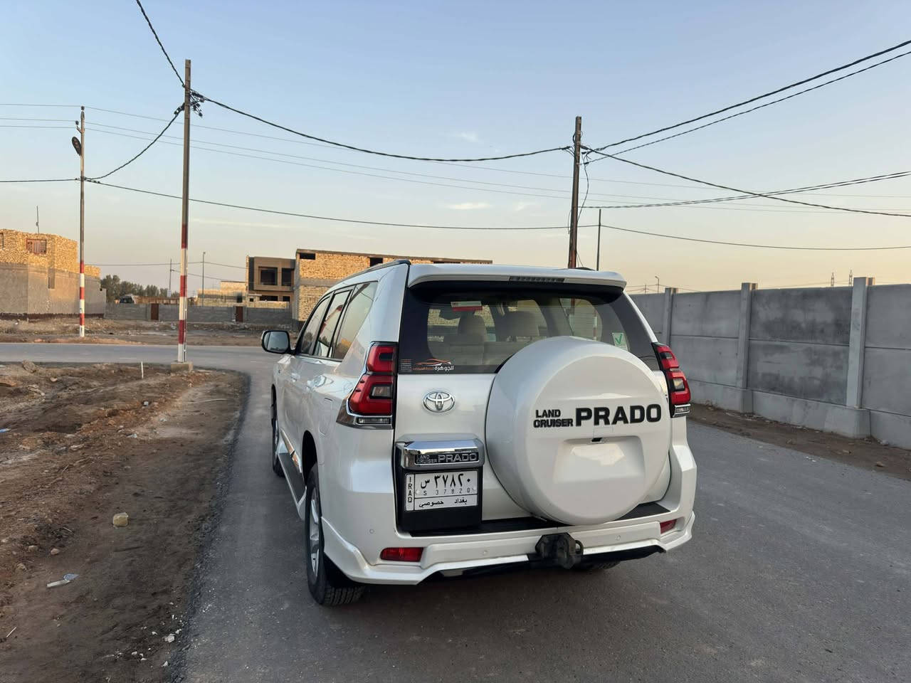 تيوتا برادو كفالة عامة
الموديل 2023
العداد ٤٢ الف كم قابل للزيادة
الرقم بغداد 
المواصفات TXL
المكان الديوانية أو كربلاء 
مغلفة افلام حماية ppf
ملاحظة # تم تغيير الرقم انكليزي الجديد 
للإستفسار الاتصال على الأرقام 
*********** و ***********
