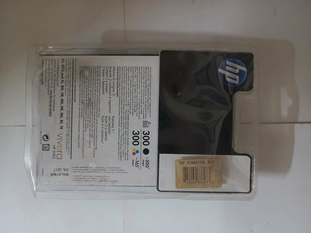 سيت احبار ماليزية لطابعه HP يتوافق مع الموديلات الموجوده بالصوره مال امازون السعر 15 الف تحياتي للجميع


**إذا كنت صاحب هذا الإعلان وتريد حذفه لأي سبب، رجاءا أرسل رسالة إلى الدعم الفني**