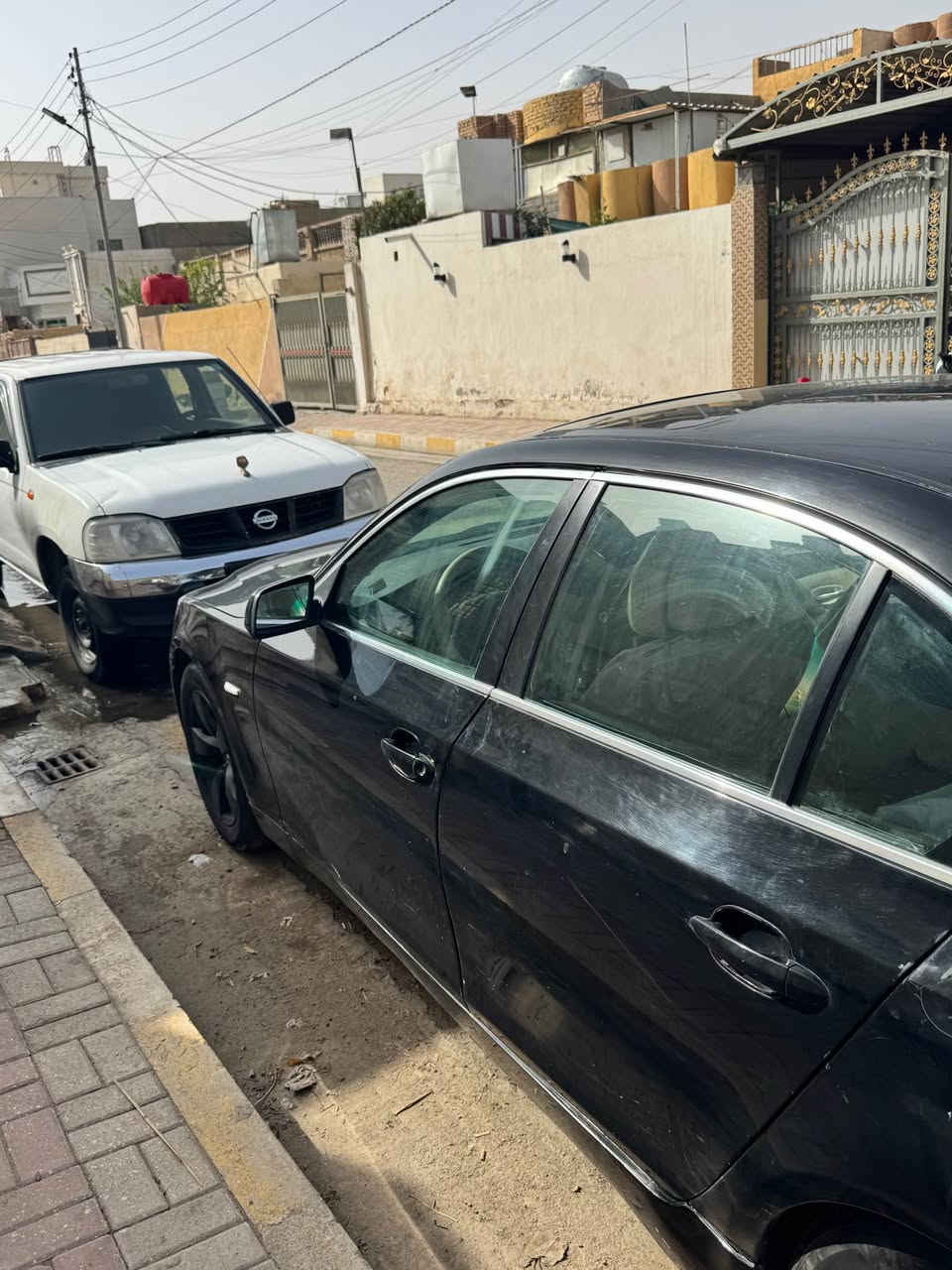 BMW E60(2008) N52 (6سلندر)
فتحه 
بصمه
مقاعد جلد
تحكم مقاعد وحفض وضعيات
تدفئه مقاعد 
كير كوبرا سبورت وعادي واوتو
السياره مصبوغه حزام ويراد ينعاد صبغ الجاملغ الخلفي موضح بلصوره هوه هذا حادثها من امريكا
لايت عالي زينون
بيها نواقص بسيطه 
لسعر 108 وبيها مجال بسيط  بيع فقط
*********** الرمادي, الأنبار
