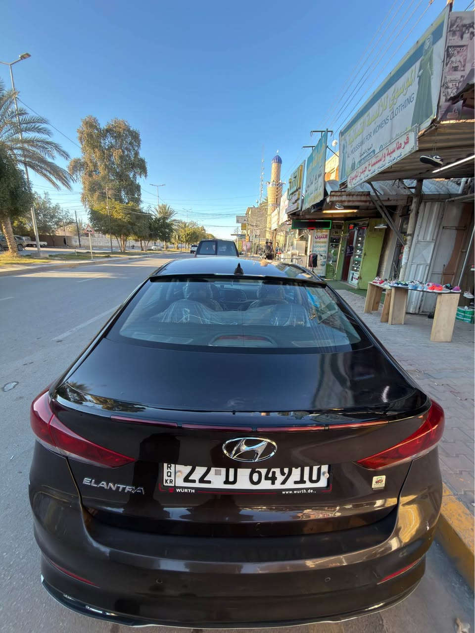 هونداي النترا مديل 18خليجي 
ضرره جاملغ خلفي فقط والسونار موجود بلصور 
نضيفه بسمي اربيل 
مكاني كربلاء 
*********** كربلاء, العراق
