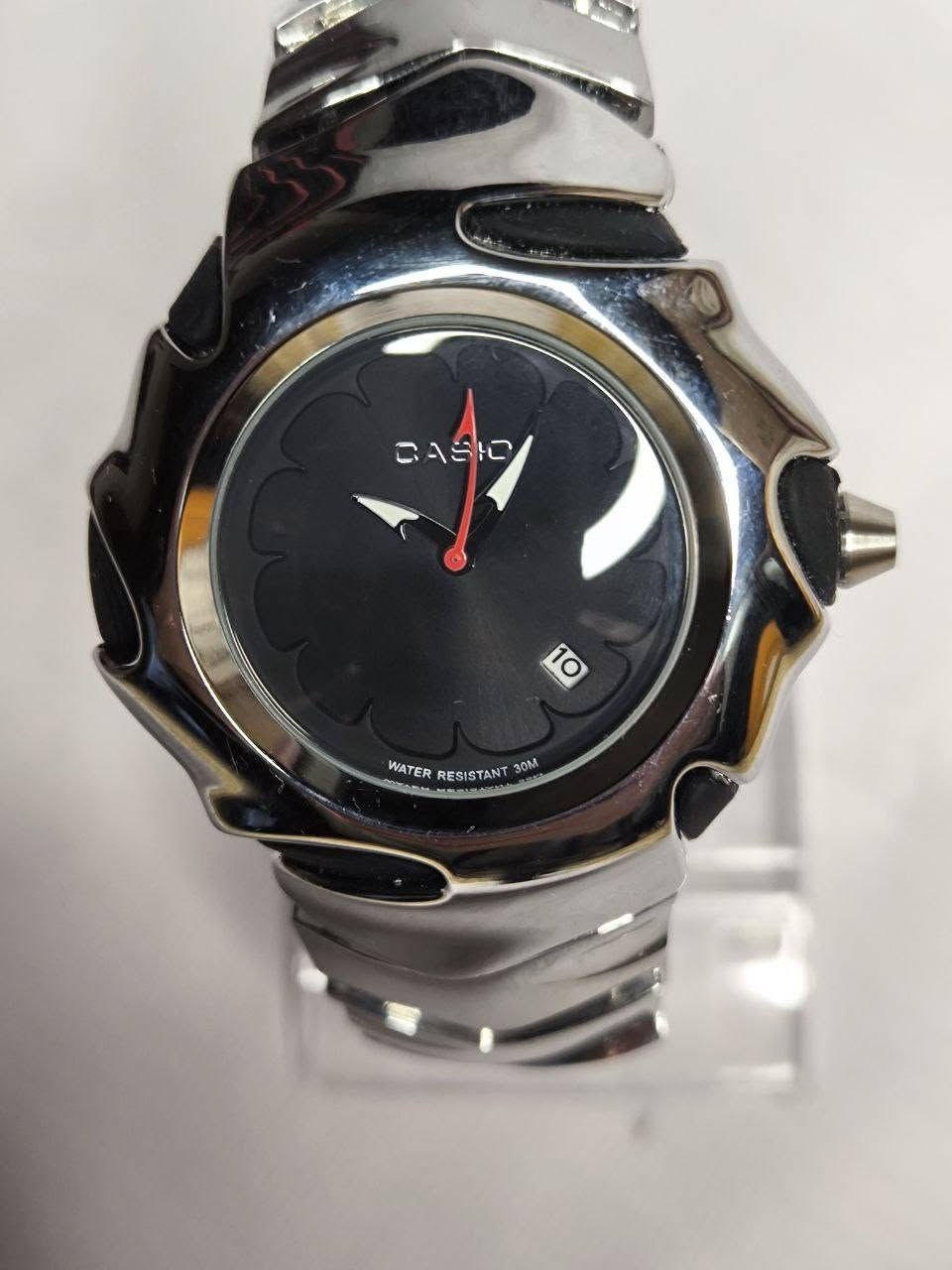 كاسيو CASIO (حربه) ماستر كوالتي
تحفه فنيه قطعة ولا غلطه
لمحبي الفخامة والرعب
مكينة كوارتز 
ساعة من الستانلس ستيل مع نيكل روم لامع اميال لامينوس
قفل فراشة
زجاج زفير ضد الخدش 
مقاومة ماء وغبار 
مختمه بالكامل
وزن ثقيل جدا 
 
القطعة ما تتفوت 
سعر :- 32 ع اول تم 
ملاحظة :- قطعة واحده فقط 
للحجز والاستفسار يرجى الاعتماد خاص


**إذا كنت صاحب هذا الإعلان وتريد حذفه لأي سبب، رجاءا أرسل رسالة إلى الدعم الفني**