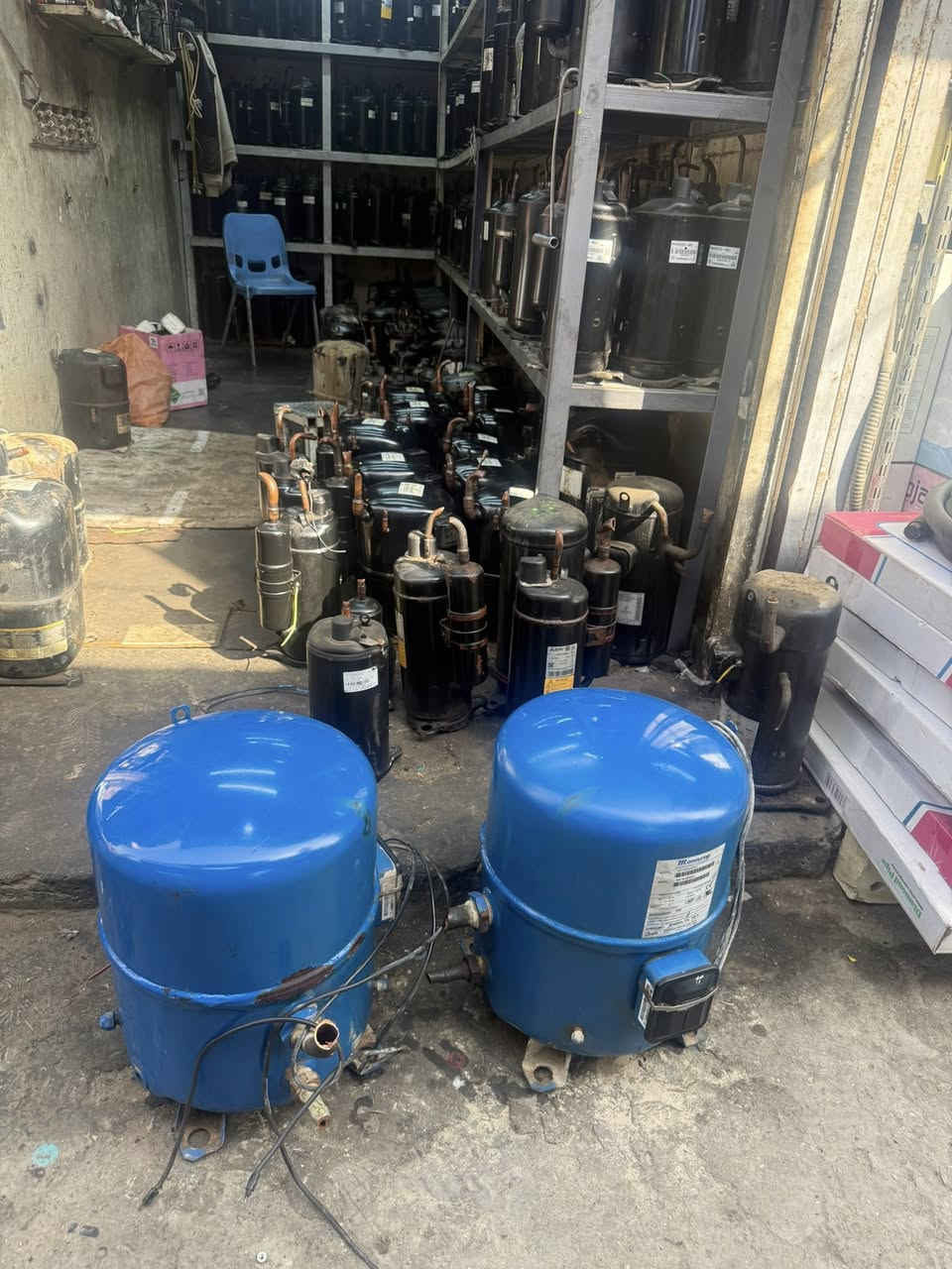 يعلن معرض وسام الرافدين  التجاري عن توفر جميع الكمبريسرات  من اجود النوعيات وماركات مختلفة زورو موقعنا الكائن  في بغداد السنك سوق التبريد قرب جامع سلمان النقيب  للاتصال على الارقام التالية ***********//***********

https://maps.apple/p/cbeJsYUyjh5FrU
