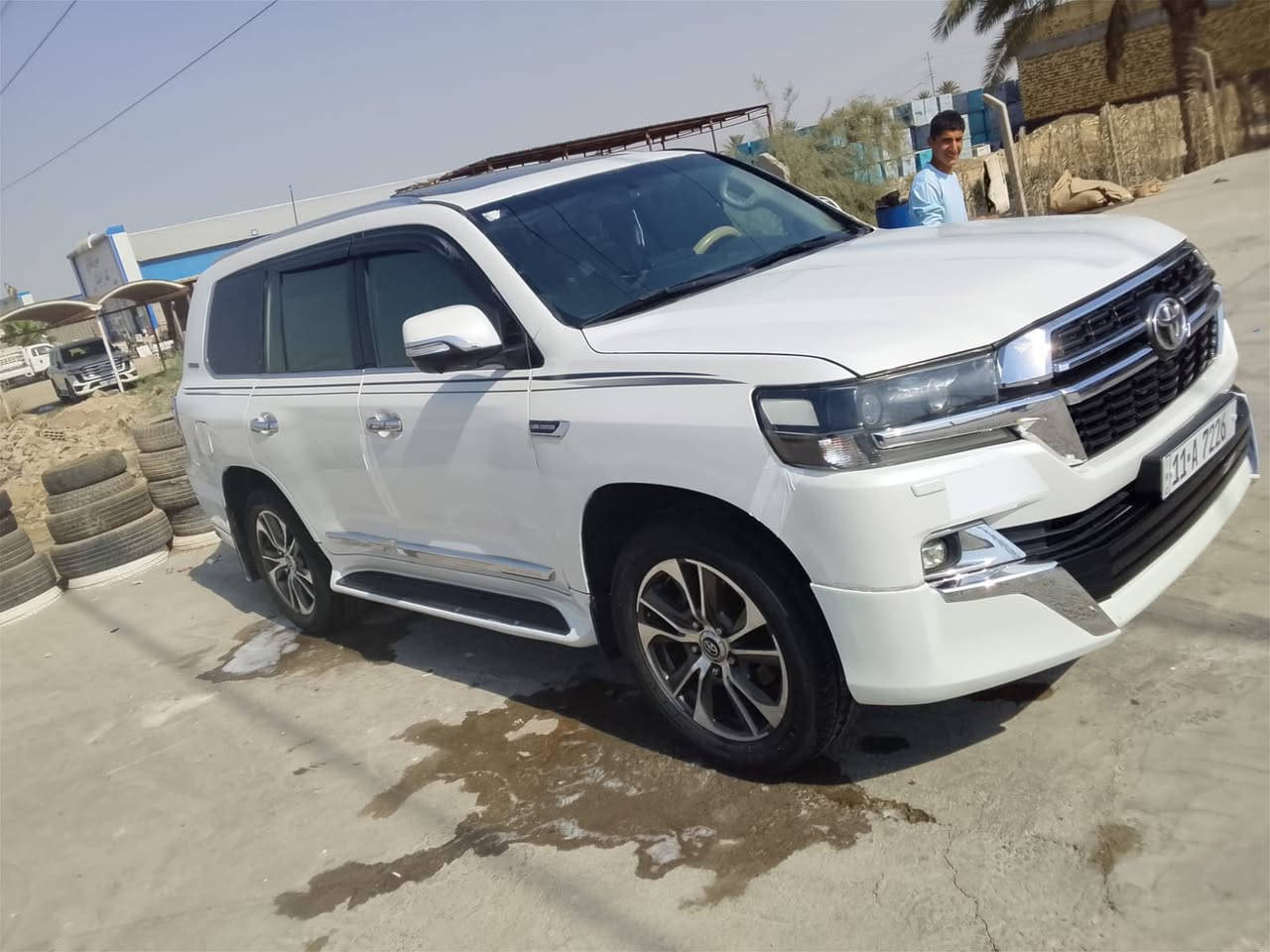 سلام عليكم البيع لاندكروزر موديل 2009 محدث 21 داخل وخارج مصبوغ عام لاغرض تحديث بيه طخ بجنط وبيه ضرب بجاملغ المامي اكفل الك كص وكلب وعيب شرعي مكين 8 بلكاورتن جاهز مكين كير حداديه تبريد تخم تاير مابي نقص برغي جاهز من داعمي الداعمي مابيه نقص برغي مكاني بابل بابل سعر ٢٧٠ وبيه مجال رقم ***********
