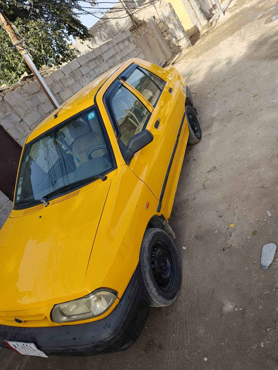 سايبه موديل 18 السياره جديده مصفره هيه و غرامات جاهزه مكينه و كيره و حداديه و تخم تاير بيها جاملغ خلفي صبغ فقط اثر دحجه مكان السياره كربلاء السعر 45 ***********
