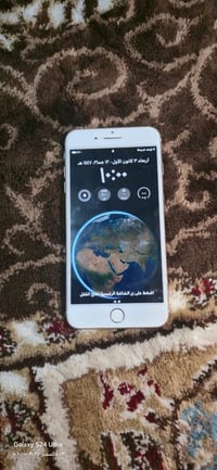 ايفون 8 بلص ذاكره 256   باتري 72 شحن حيل زين   بي فطر زغير بل ضهر عدا ...