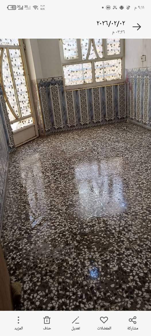 سلام عليكم دار للبيع في حي الزهراء طابو زراعي صرف سند 25شارع غسل بغداد مساحه 97م طابق واحد تتكون من استقبال ومطبخ وغرفه نوم وهول ومجمع صحيات وطارمه وبيتونه كبيره الدار كامل بناء 2020 للستفسار***********
