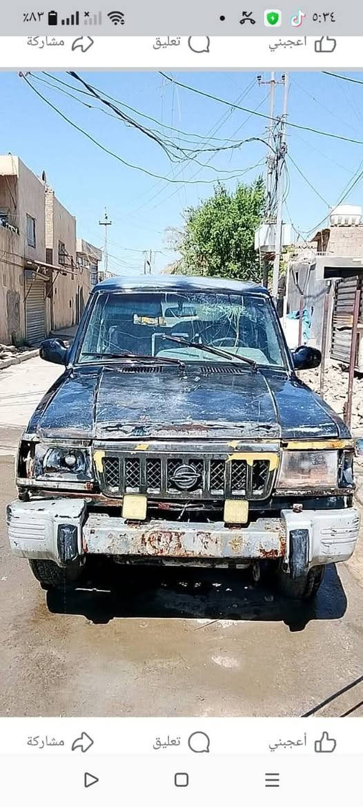 سونك يونك موديل 1996محرك وگير بطه المحرك مجفت جديد ولاطش قبل السحك سنوية كارتونية رقم الماني بغداد حرف ( ف ) حائز ثالث صاحب السنوية الشرعي موجود يريد تحويل مكان السيارة بغداد قرب الجزيرة السياحية السعر ( 18 ورقه ) بي مجال للاستفسار *********** بي واتساب ما متواجد على الفيس
