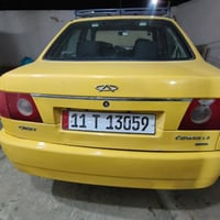 شيري كوين موديل 2010 سياره حلوة جاهزة مكينة وكير وحدادة الهيئة مصفرة س...