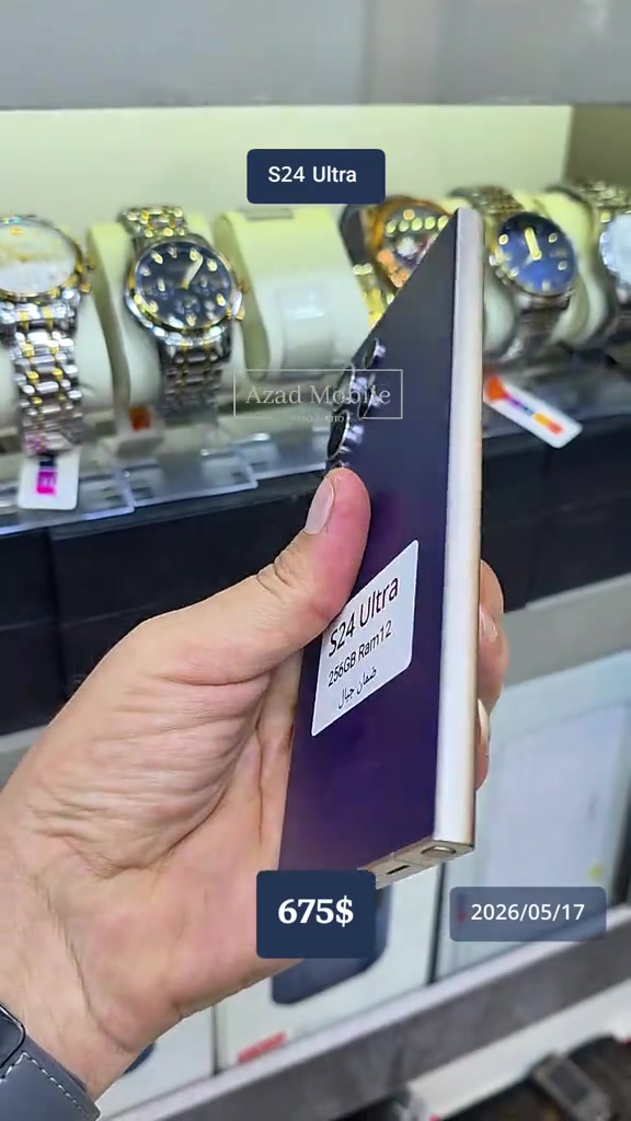 Samsung galaxy S24 Ultra 256GB ram12 ضمان جبال #4mobi #samsung #galaxy #s24ultra 


**إذا كنت صاحب هذا الإعلان وتريد حذفه لأي سبب، رجاءا أرسل رسالة إلى الدعم الفني**