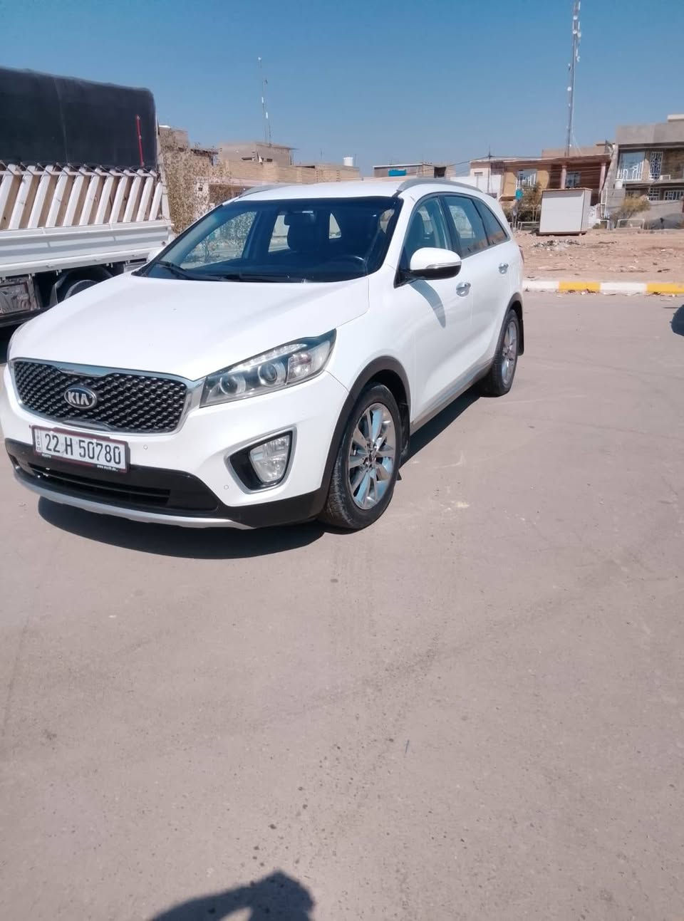 سلام عليكم للبيع سورنتو (2015) شكل 16خليجيه (6سلندر) شماليه اربيل تحويل او وكاله سياره بيه بنيد مبدل وبارد بجاملغ الأمامي وكارت تكحيل سونار بالمنشور سعر( 175) $وبيه مجال الستفسار ***********
