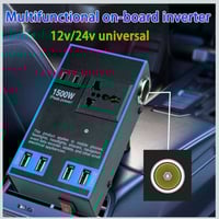 عاكسة سيارة • ١٥٠٠ واط • منفذ ٢٢٠ فولت