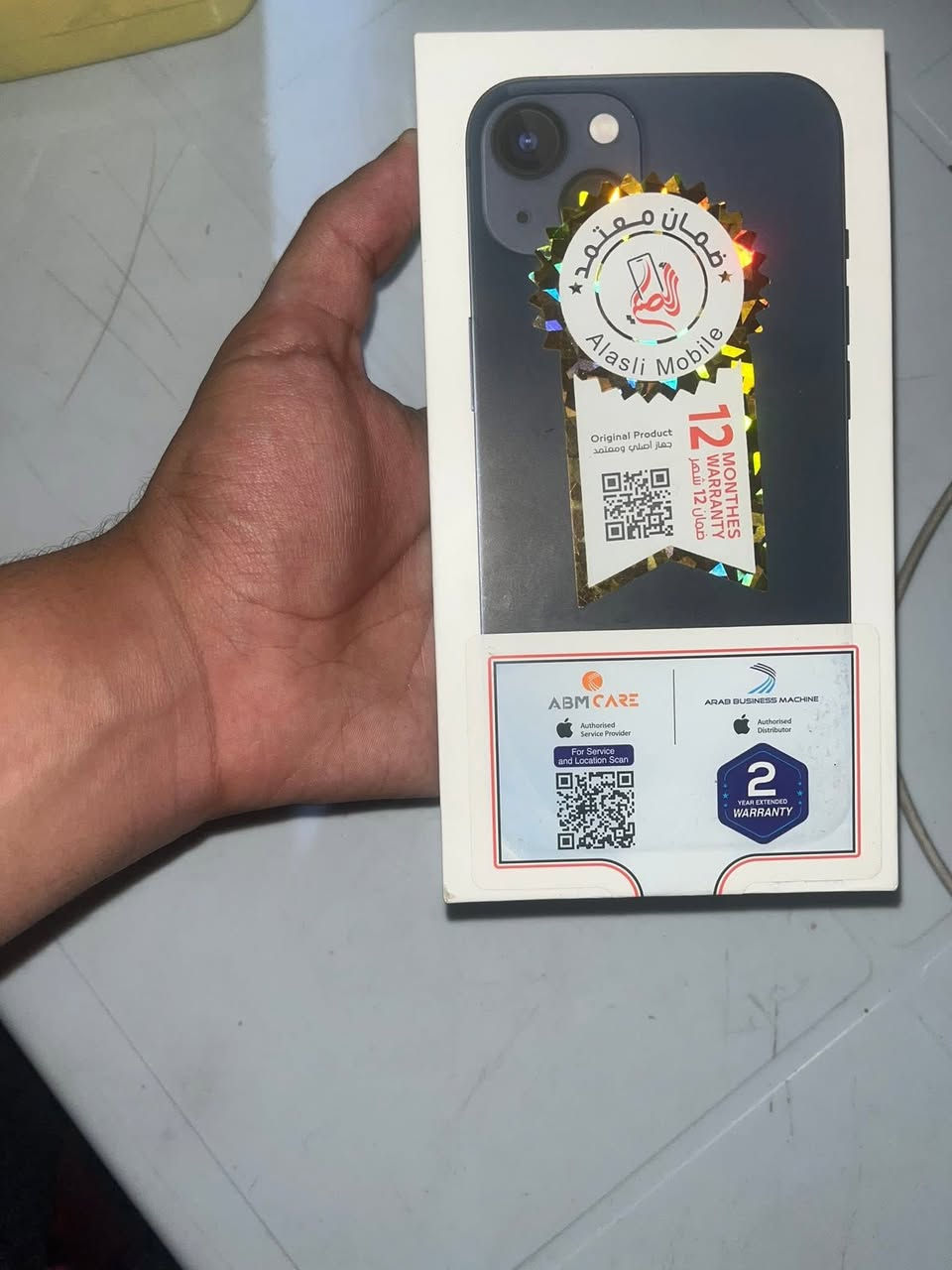 سلام عليكم ايفون ١٣ عادي جديد بعده بضمانه ماستر سنة كامله وضمان الشركة سنتين جديد وتر بروف غراضه كامله ذاكره ١٢٨ بطاريه ٩٣ شرق اوسط مكفول من كلشي غراضة كاملة شاحنة كارتونتة وويا ايربود برو جيل الخامس اصليه غراضها كاملات ضمانها مخلص اريده مراوس ويا ايفون احسن منه ١٤ برو ١٥ العادي حتلو مبدل قطع مومشكلة اهمشي راس براس الايربود انطيها فرق موجود واتساب وموجود ماسنجر مكاني نجف حي النداء فقط مراوس ***********
