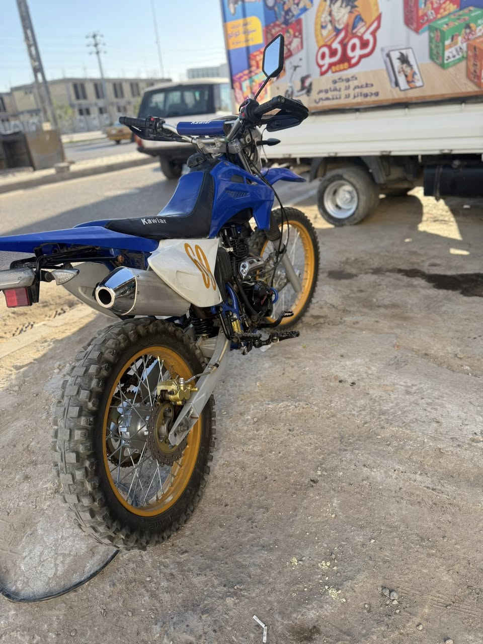 سلام عليكم شباب دراجة قفاز كاوير
سعر مليون ٣٠٠وبية مجال ***********
