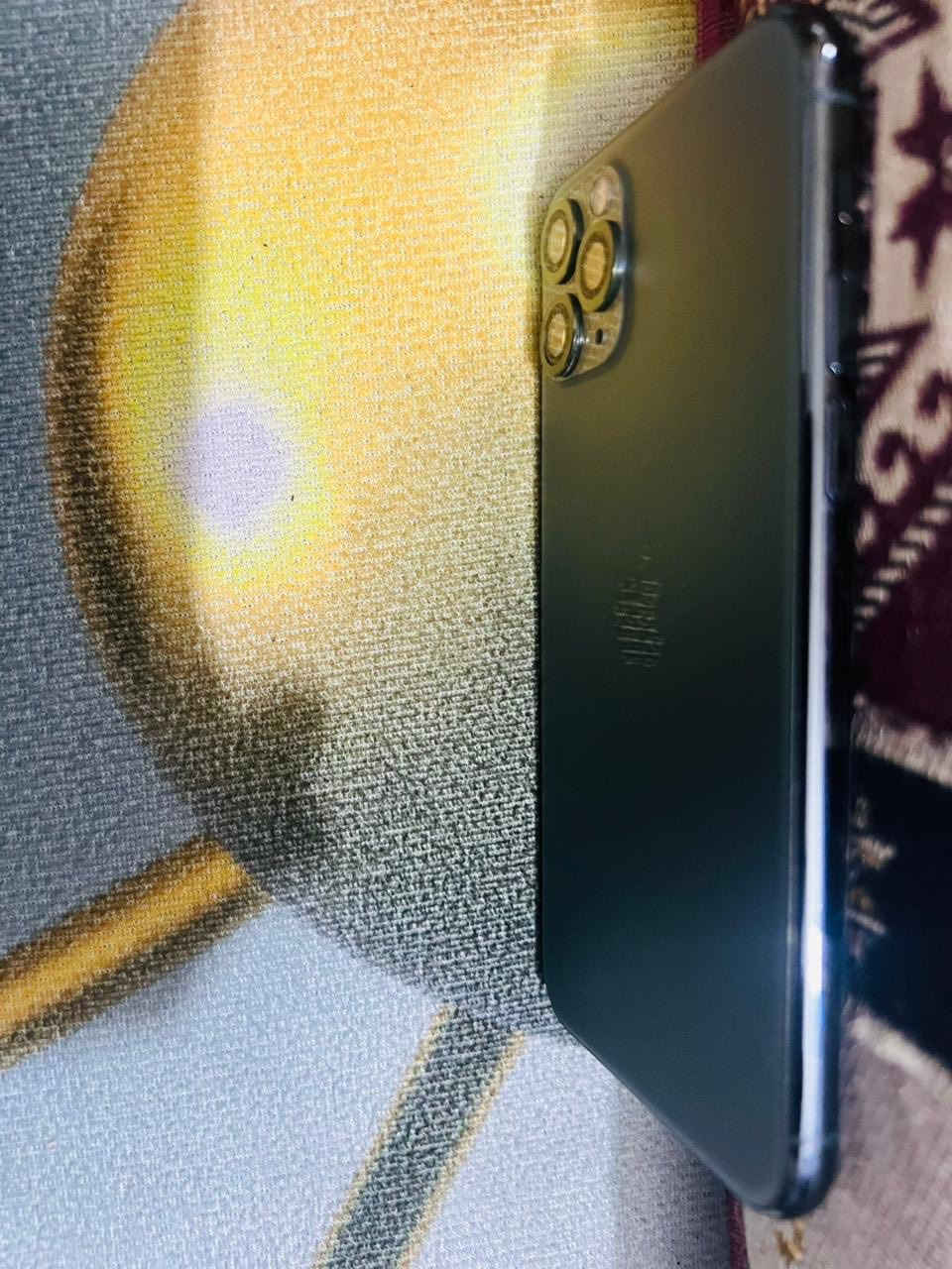 11 برووو الصغير

ذاكره 128

عربي شرق اوسط ماستر

مبدل بطاريه اصليه 

جهاز مكفول جديد بس بيه ملاحضه صغير بالشاشه موضح بالصوره بس ما بي اي تأثير 

بصمه وجه شغاله

مكاني بغداد

الاتصال  ***********
