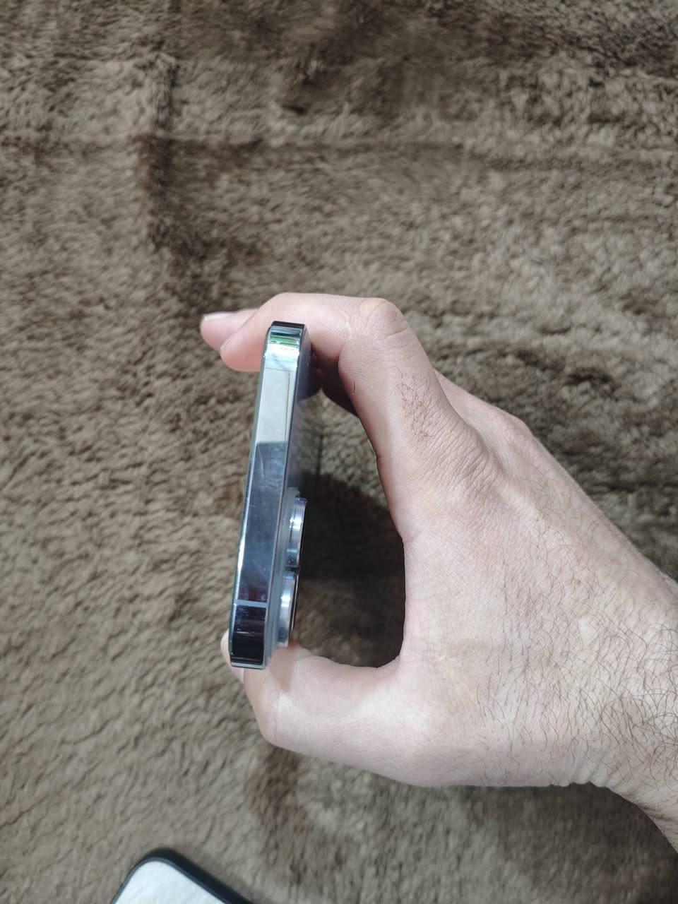 ايفون 13 برو ماكس 
ذاكره 256
شاشه بلاديه
مستبدله بطاريه تقره 100 وكامره فقط
بي سواد خفيف موضح كدامكم ممأثر ع لمس
السعر 570
يتوفر خدمة توصيل لكل المحافضات


**إذا كنت صاحب هذا الإعلان وتريد حذفه لأي سبب، رجاءا أرسل رسالة إلى الدعم الفني**