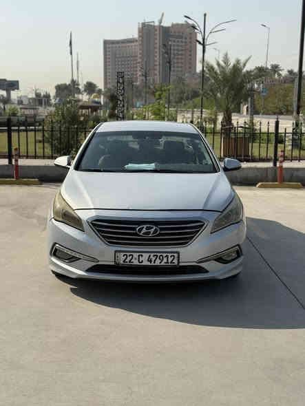 السلام عليكم 
سوناتا 2015 للبيع
محرك 1600 توربو 
كير أوتوماتيك dct دبل كلج رياضي 
مواصفات السياره
اشاير بلمري 
كشن كهرباء
كروز سرعه
تحكمات جهتين
شاشة أندرويد 
رقم اربيل باسمي
سياره نقصها فقط الصدر الامامي
السياره حادثها بامريكا مثل ما موضح بلصور فقط خشم البنيد ومصلح نفسه 
وهنا بلعراق انطخت الباب الامامية جها اليمين وتبدلت باب اصليه نفس اللون
سعر السياره 118 ورقة وبيها مجال بسيط
عنوان بغداد
للاستفسار ***********
