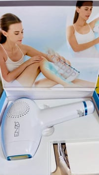 جهاز إزالة الشعر بالضوء – ماركة ENZO ✨ تعبتي من الحلاقة؟ تحبين نعومة ت...