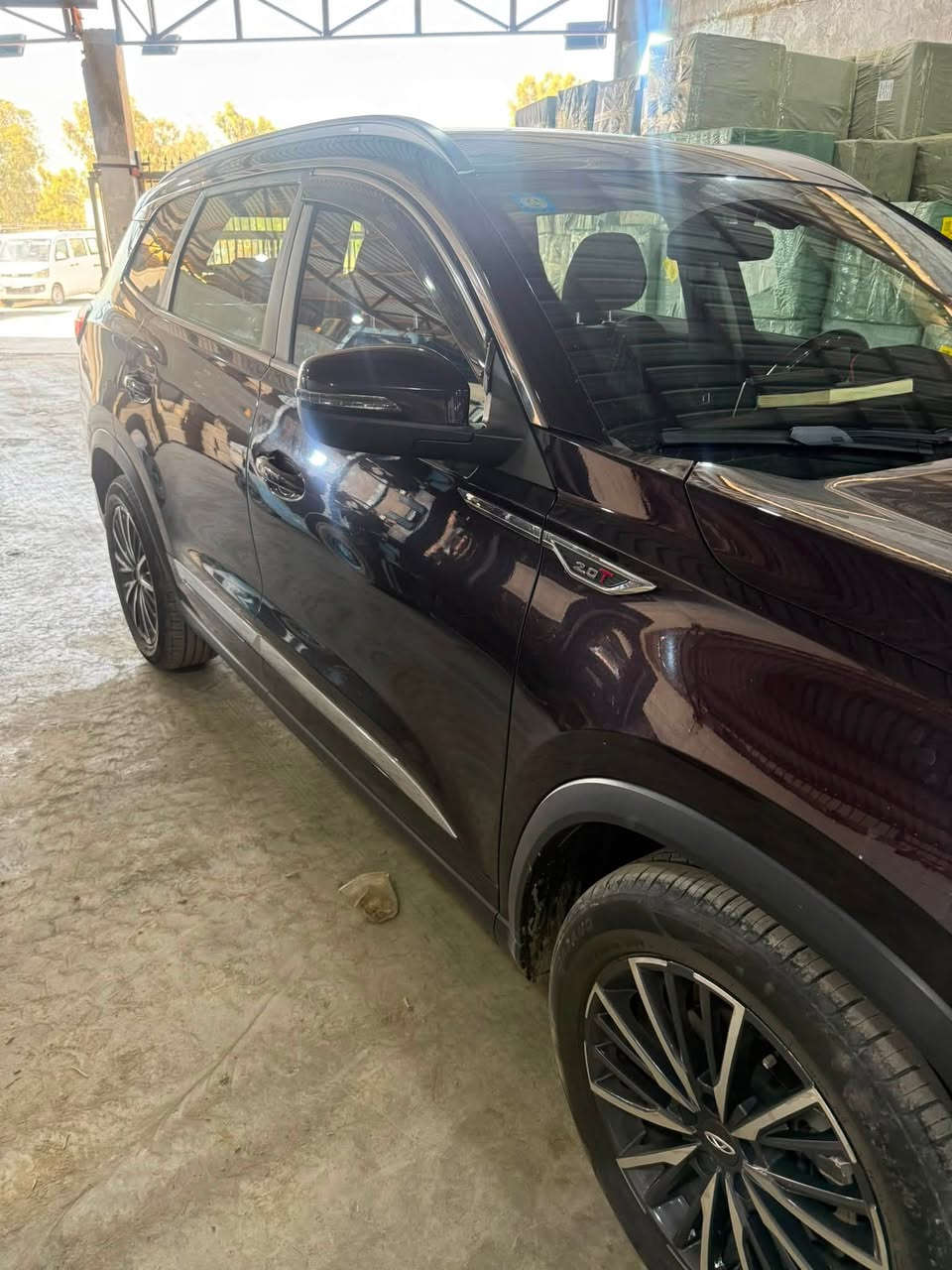 � للبيع شيري تيكو 8 برو (Chery Tiggo 8 Pro)
📅 موديل: 2022
⭐ الفئة: Comfort
⚙️ المحرك: 2.0 تيربو
🔄 القير: أوتوماتيك 9 نمر
🎨 اللون: بيتنجاني
📍 الموقع: (بغداد جسر ديالى القديم)
***********

المواصفات:
✅ محرك 2.0 تيربو بقوة 200 حصان
✅ شاشة معلومات وترفيه كبيرة
✅ كاميرا خلفية
✅ تشغيل بصمة (Keyless Start)
✅ دخول ذكي (Keyless Entry)
✅ مثبت سرعة
✅ مقاعد قماش
✅ ويل ألمنيوم 18
✅ السيارة نظيفة جداً وجاهزة للاستخدام وبعدها بضمان الوكالة وسيرفس كامل بيها
