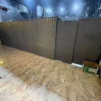 ميز تزكا اربع مترات  مكون من هيكل حديد وخشب وجبسن وسيراميك الارضيه مال...