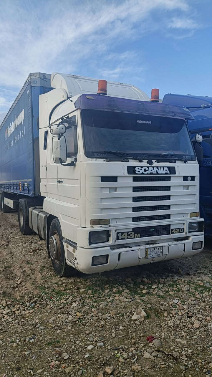 راس تريله سكانيه للبيع موديل 1994 رقم الهاتف *********** واني مكلف بنشر
