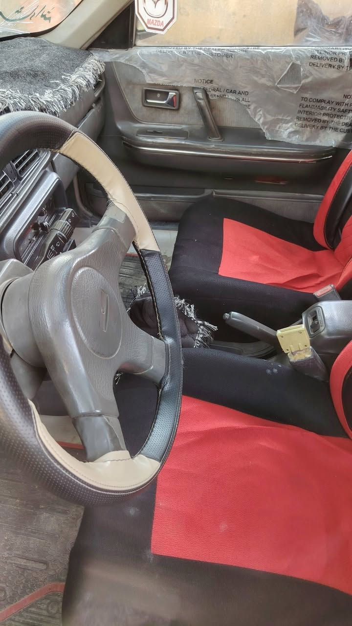 سلام عليكم للبيع مازدا 626 مديل 1991جنطه رقم اربيل دولي سنويه لل 31 تحويل مباشر محرك 12بخ  شرط كير محرك صدر كهربائيات تبريد ناقصه فقط راديتر داخلها نضيف حيل بدون ضربه قويه مكفول شواصي وتكم وقماره السعر 36 وبيها مجال مكاني كركوك روناكي هاتف
***********
***********
