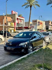 كورولا موديل ٢٠٠٩ محدث ٢٠١٣ حادث امريكا  ماشية ١١٦ الف  رايديها ٩٣ ورق...