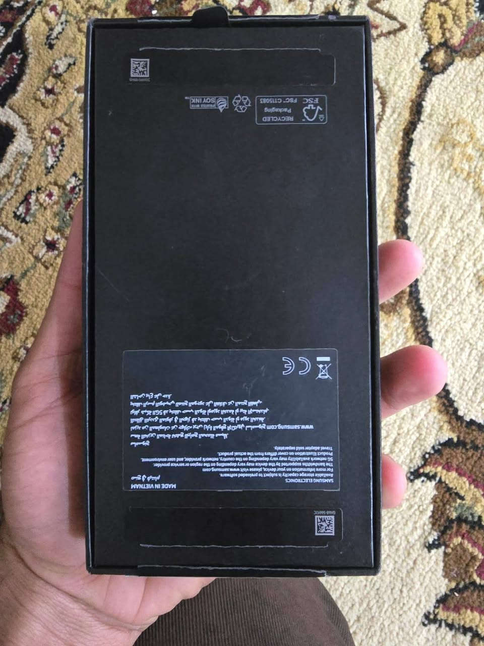 كرتون اس 24التره لل بيع
الكرتون شرق اوسط نضيف 

مكاني بغداد الدوره 
،***********
ادمن 🤍
