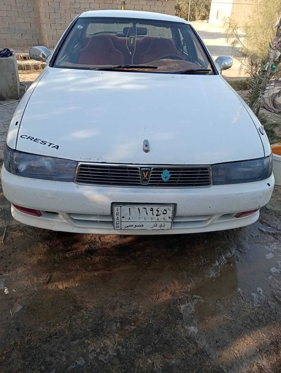 أسلام عليكم سياره كرسته 1993مكينه ونجي تخم تاير أرضيه جلد لايت زنون كهربايات كلهه شقاله تبريد ثلج باقي التفاصيل***********
