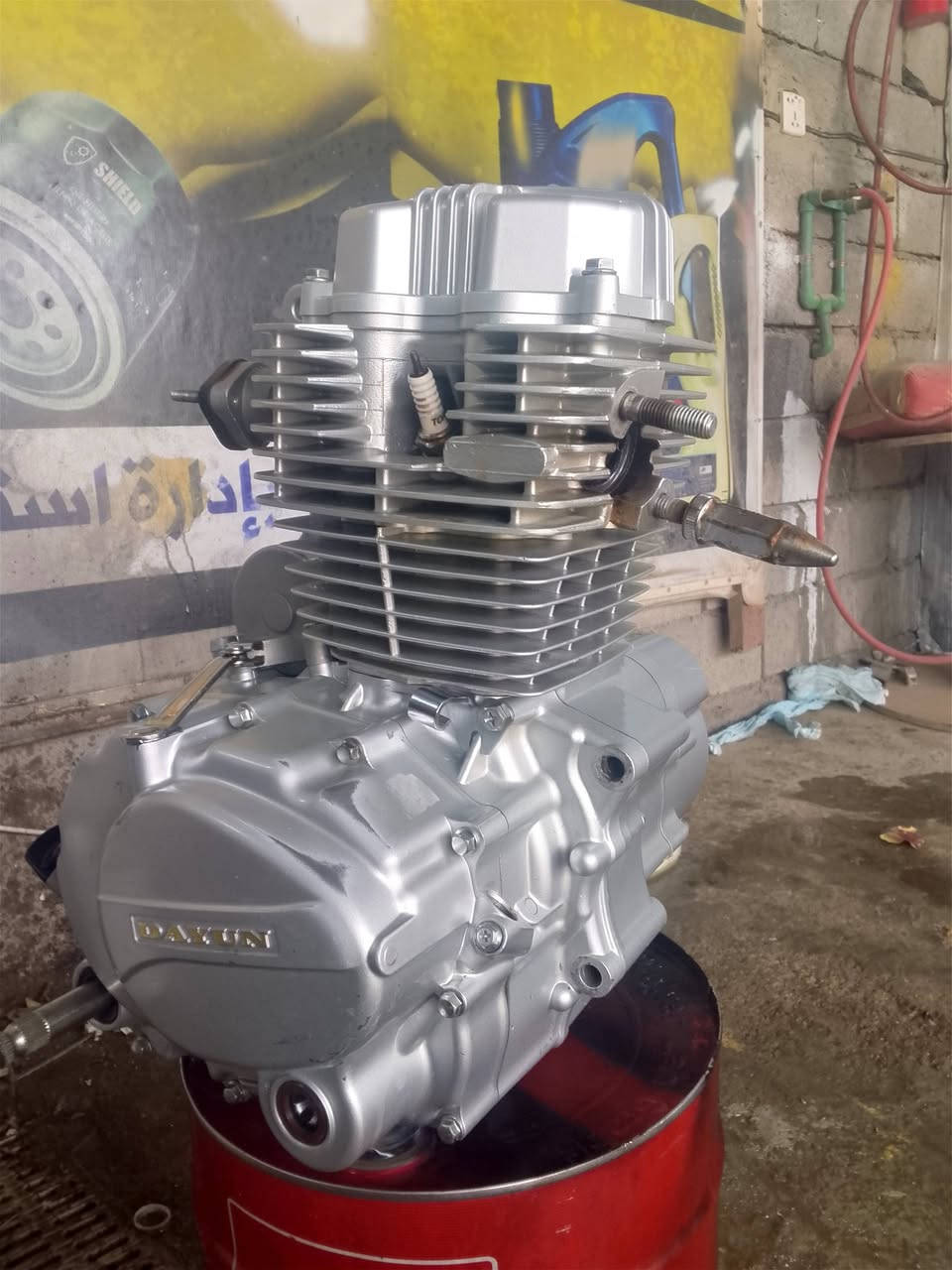 سلام عليكم مكينه للبيع ما مفتوحه بس تفيلس جديده كلش 225     *********** مكان ناصريه العلوه الجديده

