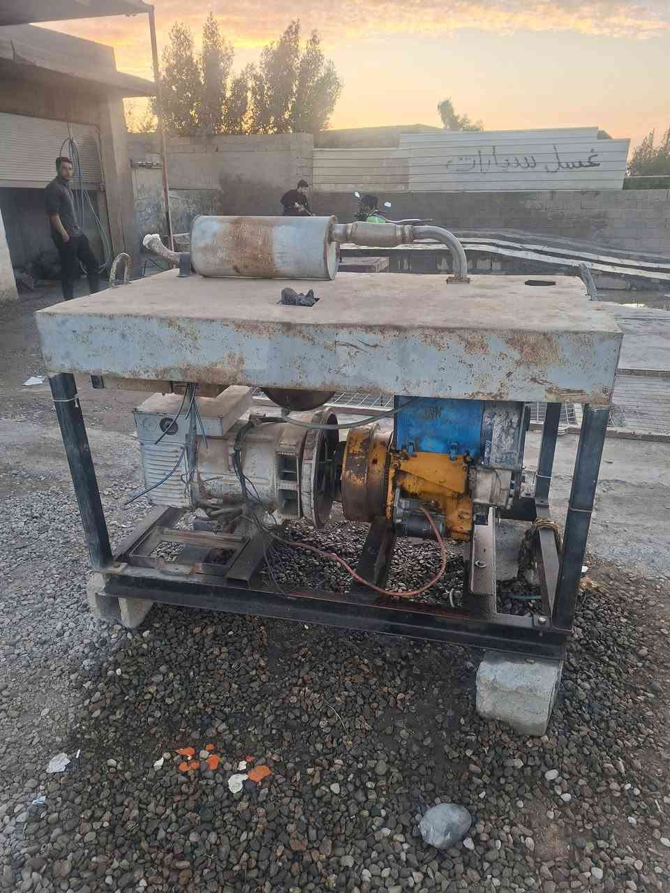 مولد دويز ٢بستم الماني مابي اي نقص راس توليد الماني ٢٠كيفي المولد جاهز لشغل السعر ١٥ ورقه مكاني ديالى ***********
