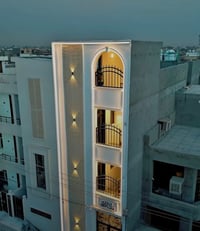 بنايه للبيع المنصور حي العربي  مساحه 77 تحتوي على 3وحداث سكنيه واجهه 4...