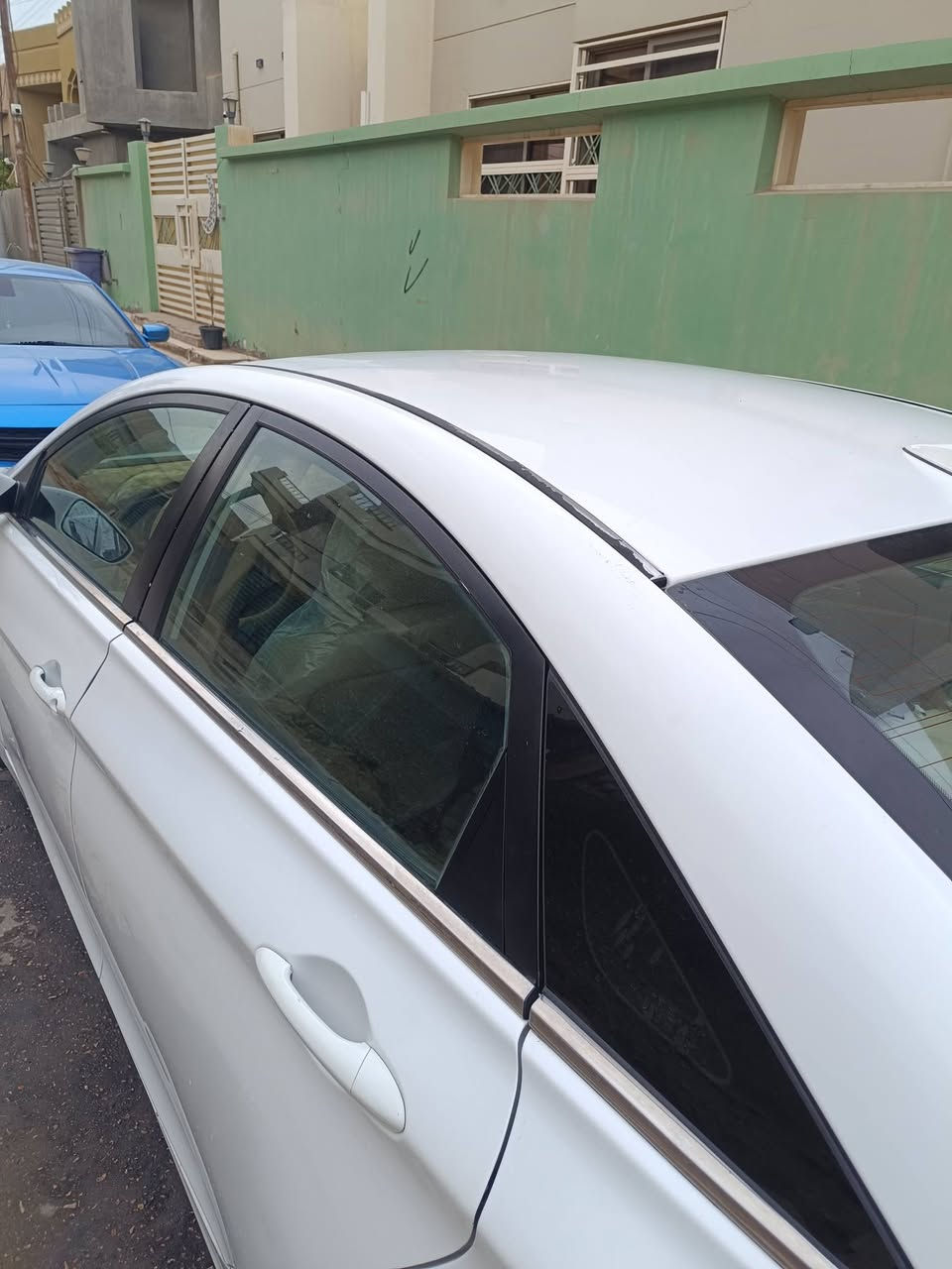 سلام عليكم سوناتا 2013سياره ليبل واحد بيه طخه بل جاملغ امامي والبنيد مصوفر من وره فابلون سياره جاهزه من كل شي مكاني بابل سياره بسمي وا إستفسار  وهذا رقمي ***********

