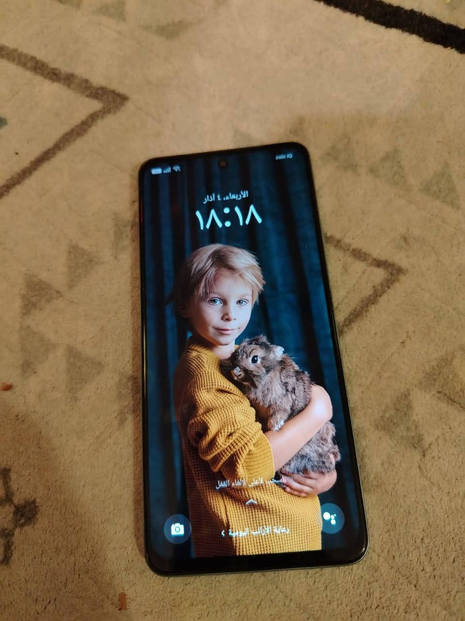 سلام عليكم جهاز  oppo/ A58 البيع نضيف ستخدام شخصي مال بيت نضيف وجديد ذاكره 128 /   يشغل / 60 فريم  بطاريه 5000 ملحقاته شاحنه فقط وهذ رقمي ***********
