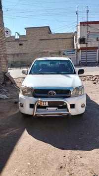 لبيع بيكم هايلوكس موديل 2010 فلاحي كويتي دشبول رصاصي منضومه تبرير جديد...