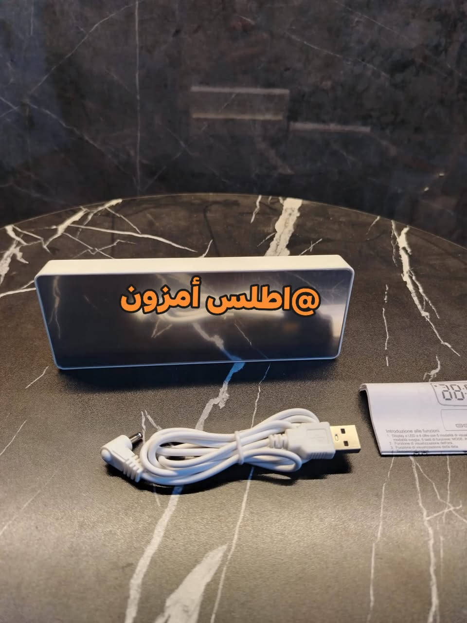 ✅ساعة مكتبية + منبه
متوفر بسعر 6 الف 
متوفر توصيل الى جميع محافظات العراق 5 الف 
🔷للحجز خاص ماسنجر او واتساب
🔷رقم الواتساب ***********
