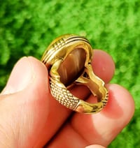 خاتم • قياس ٢٢-٢٣ • نحاس لايصدأ