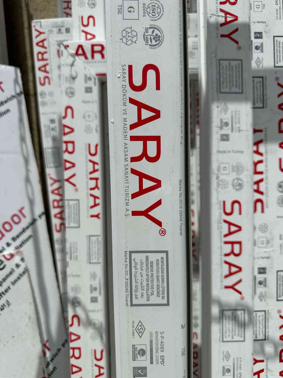 سلام عليكم 
المقطع  بلاستيك سراي قالب كبير ضمان ١٠ سنوات ارخص سعر درجه اولى متوفر✅
اسعار جملة سابت و عدنه اسعار مفرد يختلف 
ابيض و اسود عنوان الجملة سليمانية👇 
جرجوب ابيض ٧.٥$
تي ابيض ٩.٨٥$
زت شباك ٩.٩$
زت باب ١٢.٩$
ماسكة تك كبير ٣.١٥$
ماسكة دبل صغير ٢.٨$
——————
جرجوب اسود ١٠.٥$
تي ١٢.٣٥$
زت شباك ١٢.٤٥$
زت باب ١٥.٩٥$
ماسكة تك كبير ٤.٨٥$
ماسكة صغير دبل ٤.٥$
مكان سليمانية و اسعار جملة 
***********
