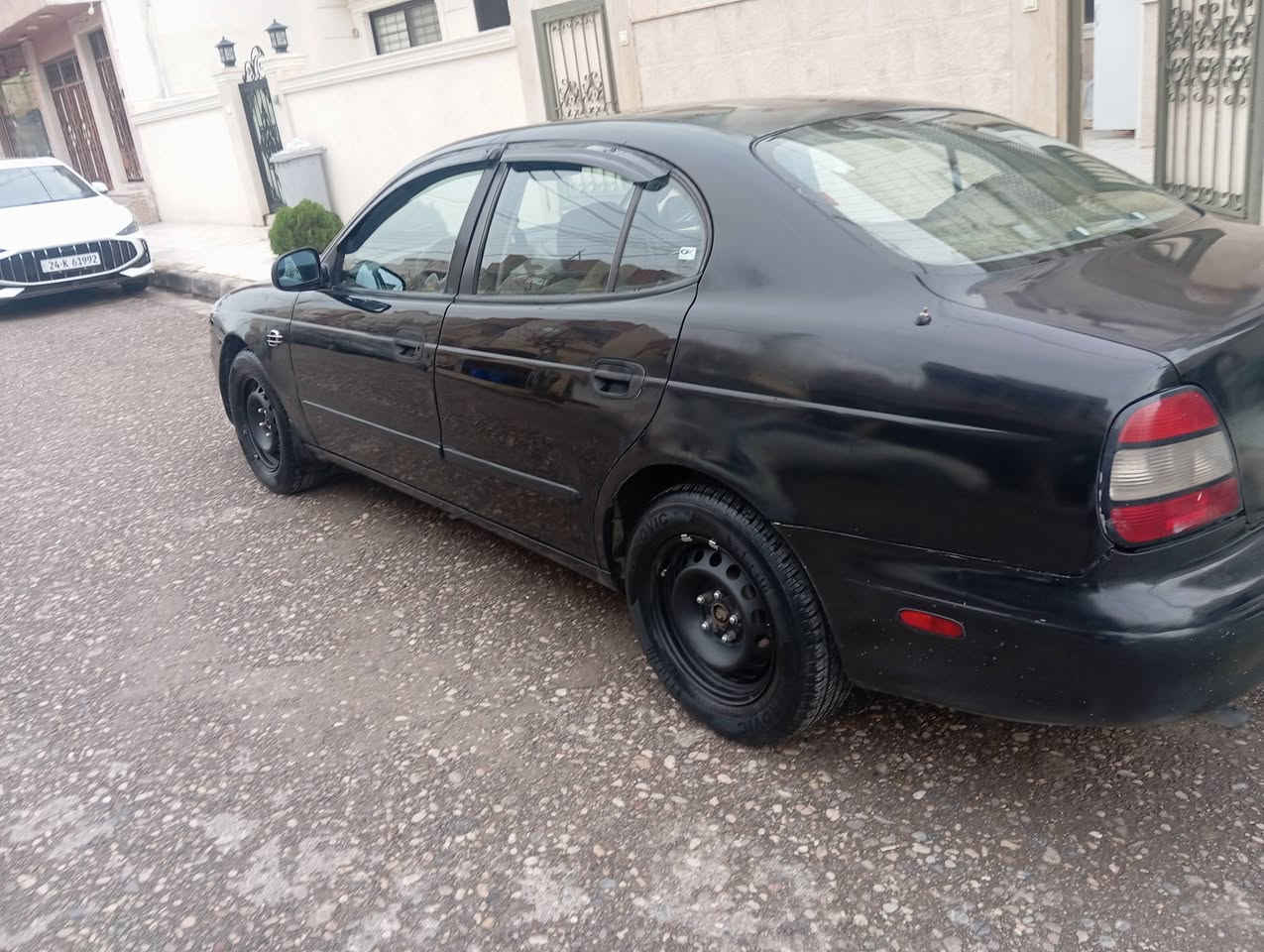 دايو لكنزا 2001 كير توماتيك محرك وكير شرط تبريد وتدفئه شغال باتري واربع تايرات جدد تحويل شرط سعر 43 وشويه مجال تلفون ***********, ***********
