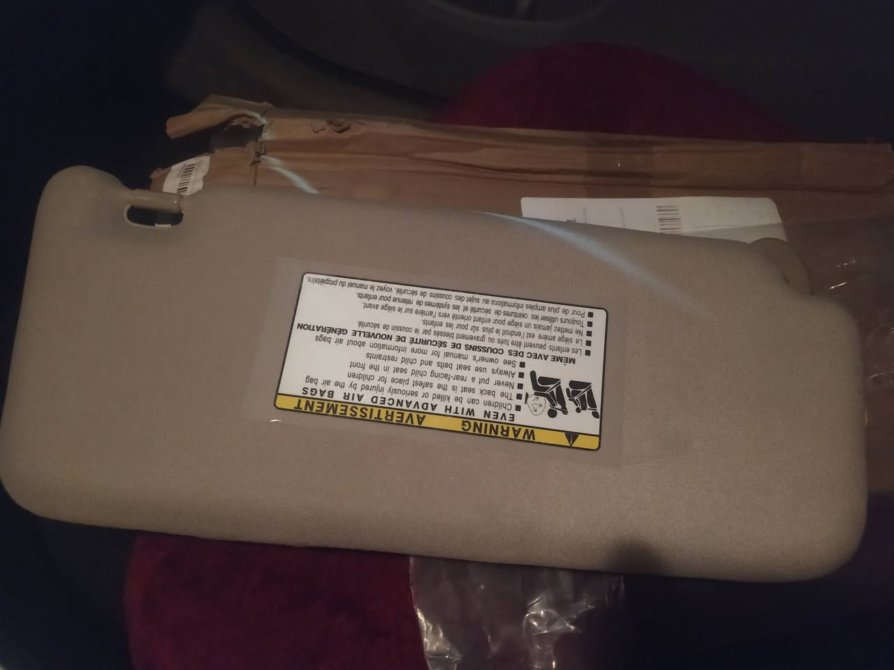 السلام عليكم
يوجد شمسيات كامري جديد غير مستخدم زوج يمنه ويسره السعر 35 الف وبيهن مجال الشراي خاص او يتصل على ***********
