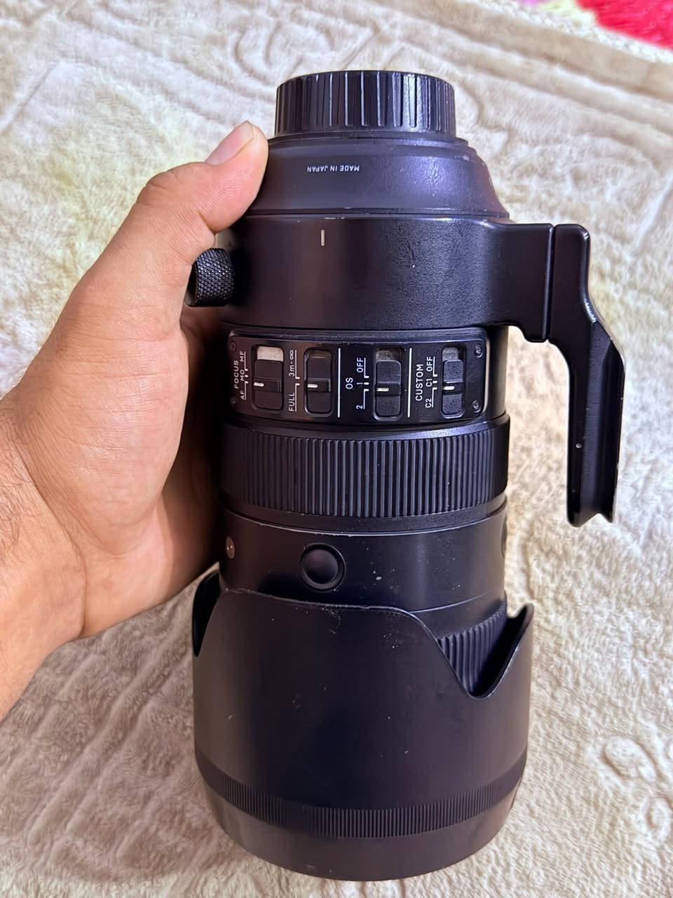 عدسة سيكما للبيع بيها طعج خفيف موضح ب صوره مايأثر اي شي بتصوير عدسة جديد وقليل الاستخدام سعر خاص وتوصيل لجميع المحافضات


**إذا كنت صاحب هذا الإعلان وتريد حذفه لأي سبب، رجاءا أرسل رسالة إلى الدعم الفني**