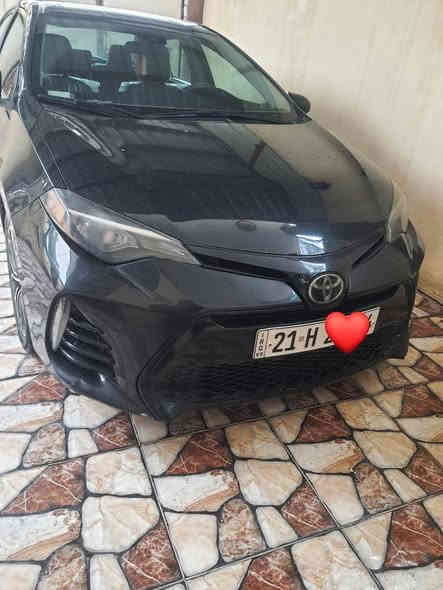 كورلا 2018 le سيارة ماشية 150 ميل بدون صبغ فقط نص جاملغ تعديل بارد طرف سايق بدون ايرباك بدون شاصي بدون دواخل لايتات بلادي سيارة وضع شركة بيه بطاقة بانزين سنوية جديدة مكان سيارة كركوك قضاء داقوق رقم صاحب سيارة *********** سعر سيارة 145 بيه مجال بسيط
