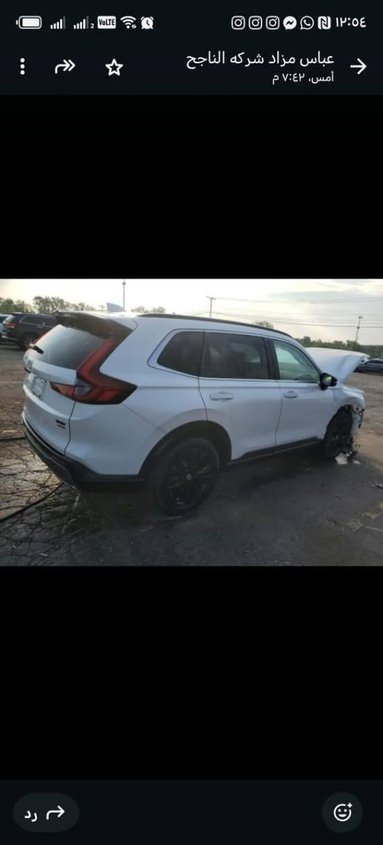 اللهم صلي على محمد وال محمد
يتوفل crv 2025 تورنك بيضه ماشيه ٤ الف بعمان على وضعها سعر ١٤٩$ 
ويتوفر crv2025 سبورت ال زرقاء  ماشيه ١٢ الف بعمان على وضعها ١٦٠ $
يدخلن اربيل ويدخلن بغداد بكيفك


**إذا كنت صاحب هذا الإعلان وتريد حذفه لأي سبب، رجاءا أرسل رسالة إلى الدعم الفني**