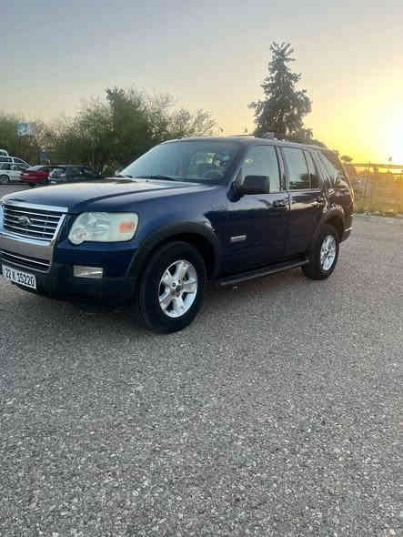 سلام عليكم
فورد اكسبلور موديل 2007 
حادث باب خلفي فقط 
ايرباك سليم 
شرط كير محرك مامفتوح
رقم اربيل شرط تحويل  
مواصفات
تبريد قطعتين 
كشن كهرباء 
نظام Abs 
كاميرا خلفية
شاشة كبيرة 
نضام فور ويل
داخلية لونين 
السعر95 وبي مجال 
للأستفسار ***********
