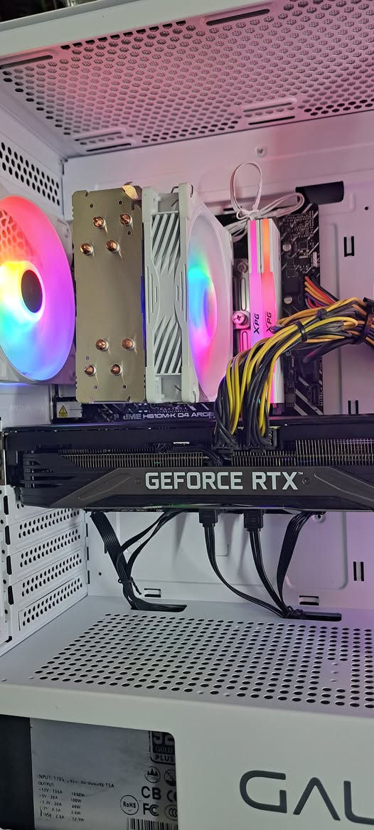 كيس تجميعه للالعاب كوراي 5 جيل 12

المعالج intel core i5-12400f

التبريد غازي  ag400

الرام-  xpg 16 gb ddr4 3200mhz

المذربورد  asus prime h610

الهاردات ssd 265 - hdd 1 tb

كرت الشاشة  gainward 3070  8gb

البور سبلاي segotep 850w gold   

كيس  galax case 4 fan

تجهيز جديد تقريبا كل القطع جديدة

منصب بي العاب

سعر الكيس 950 الف رقمي ***********

بغداد شارع الصناعه لايوجد توصيل
