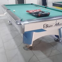 تم بعون لله وصول وجبة من البليارد المستعمل ويوجد جميع ملحقات البليارد ...