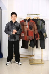 سوت ولادي • كاروهات • مقاسات 5 6 7