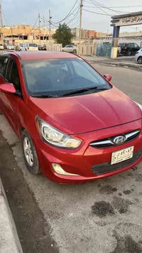 اكسنت 2012 وارد امريكي  محرك 1600 gdi كير ومكينة كفالة قبل سنة بدلت مح...